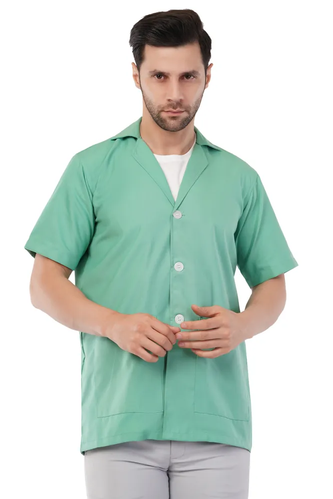 Mens Half Sleeve Apron Spectrum